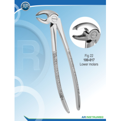 CLESTE EXTRACTIE MOLAR INFERIOR