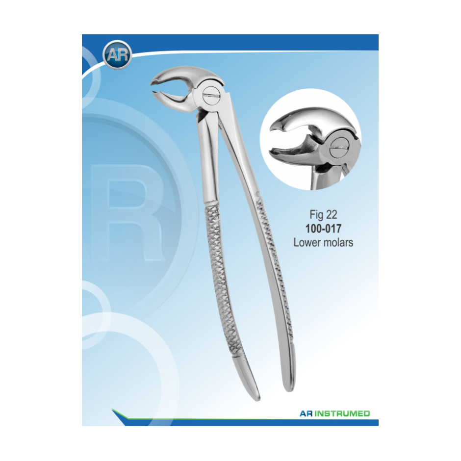 CLESTE EXTRACTIE MOLAR INFERIOR