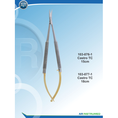 FORFECUTA CASTROVIEJO CURB TC 15cm