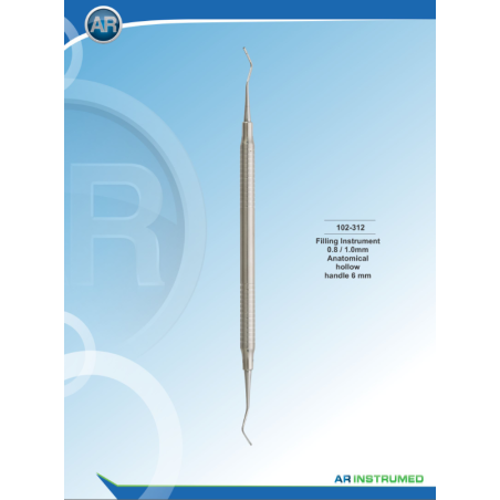 INSTRUMENT UMPLERE CU BILA 08/1mm 16cm