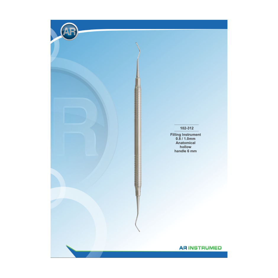 INSTRUMENT UMPLERE CU BILA 08/1mm 16cm