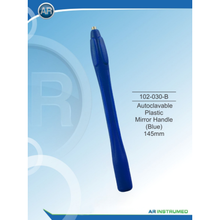 MANER OGLINDA PLASTIC ALBASTRU - 145mm