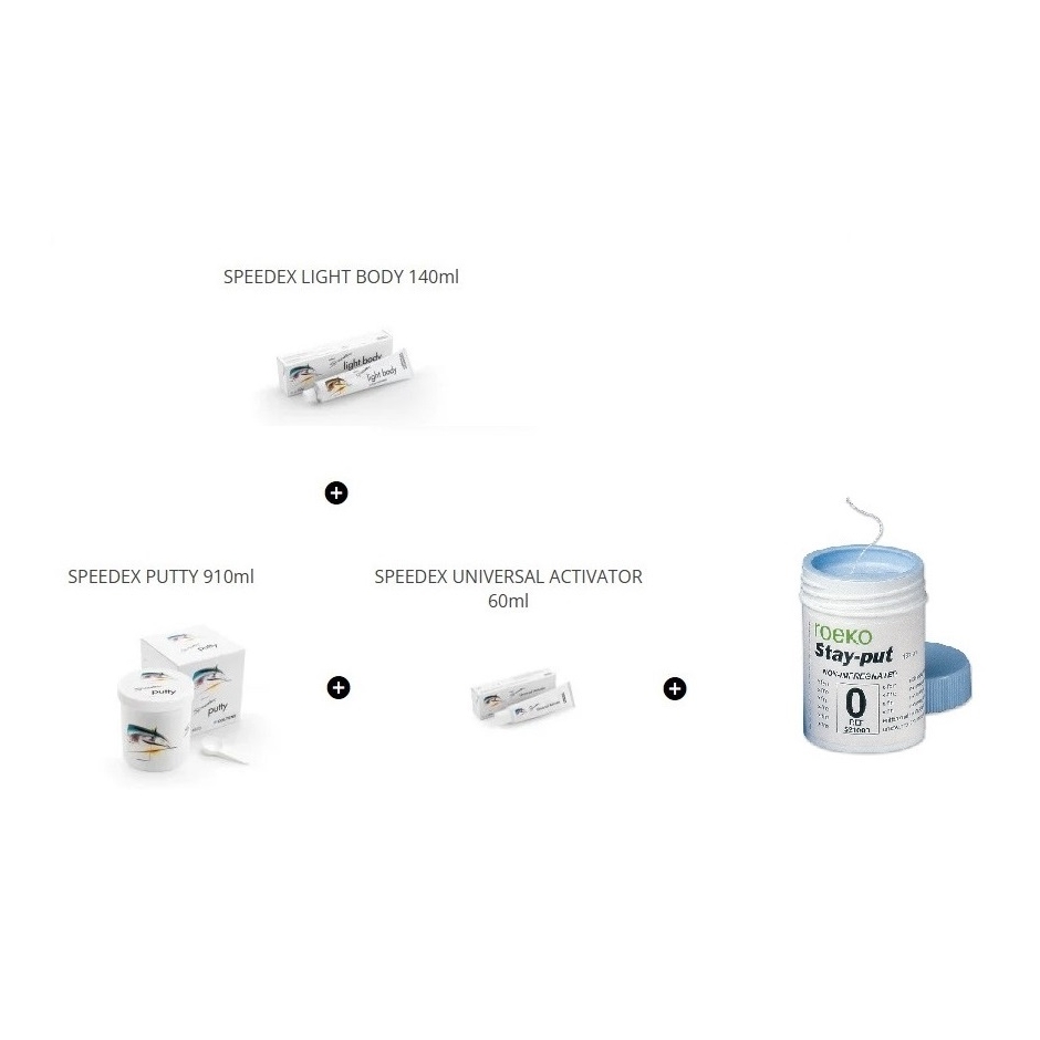 SPEEDEX PROMO KIT+STAY – PUT NON – IMPREGNATED 0 X-FINE 183 cm
