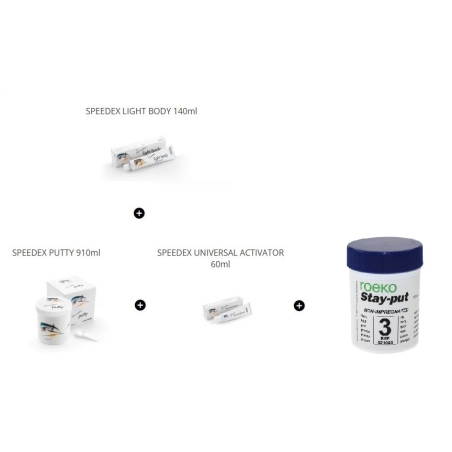 SPEEDEX PROMO KIT+STAY – PUT NON – IMPREGNATED 3 THICK 183 cm