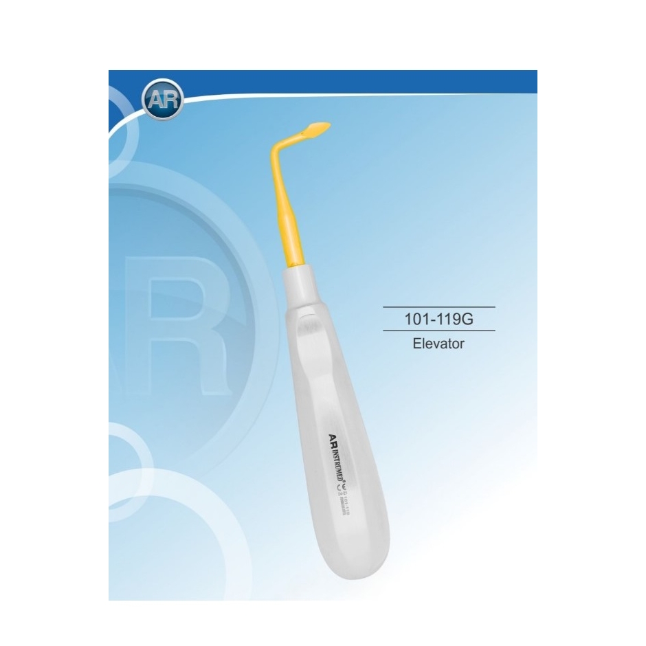 ELEVATOR PENTRU RADACINI CURBAT DREAPTA GOLD 4mm