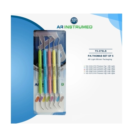 SET 5 INSTRUMENTE MODELARE COMPOZIT P.K.THOMAS MANER SILICON