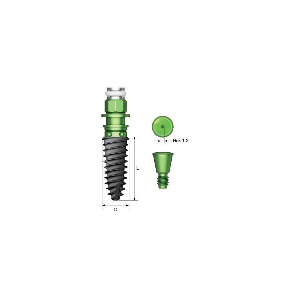 IMPLANT OSSTEM TS IV SA R 4.0mmDx11.5mmL  BTS4S4011S