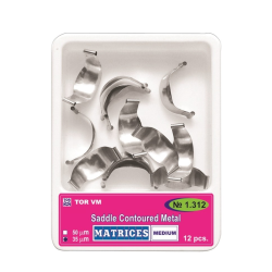 MATRICI METAL CONTURATE MEDIUM 3.5+SUBGINGIVAL 12buc TorVM