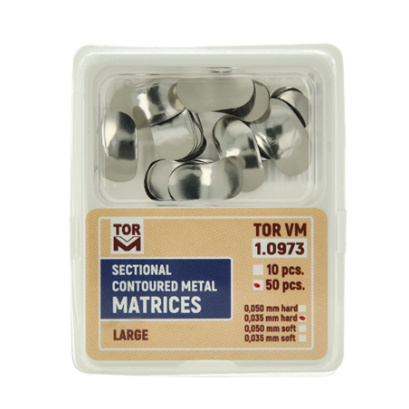 MATRICI SECTIONALE 3.5mm LARGE 50buc HARD TorVM