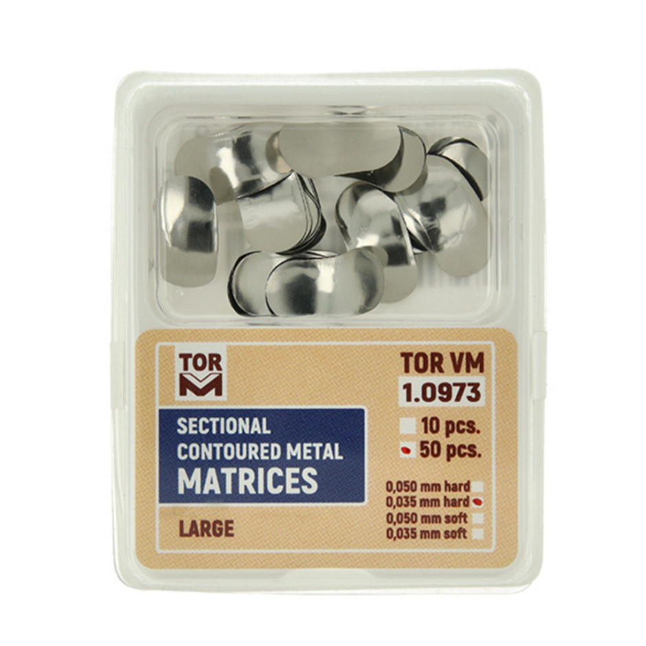 MATRICI SECTIONALE 3.5mm LARGE 50buc HARD TorVM