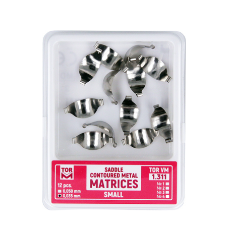 MATRICI METAL CONTURATE SMALL 3.5mm 12buc