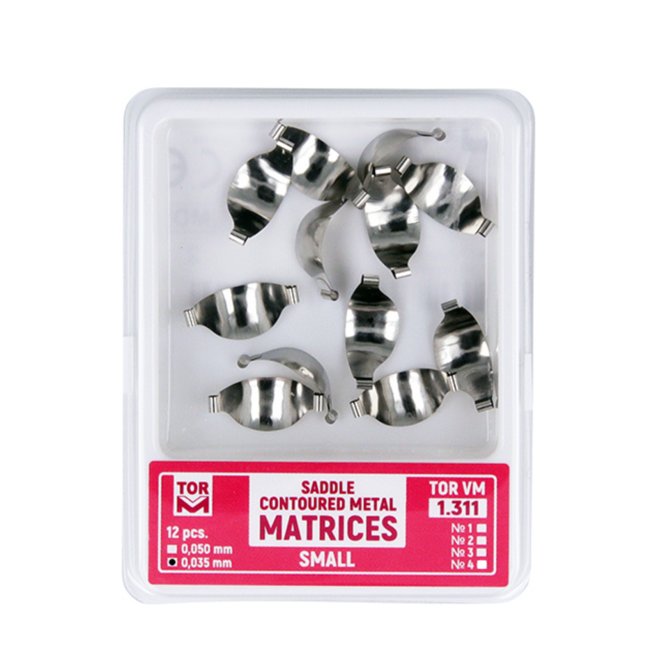 MATRICI METAL CONTURATE SMALL 3.5mm 12buc