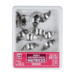 MATRICI METAL CONTURATE MEDIUM 5mm 12buc