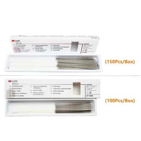 BENZI SOF-LEX CELULOID ABRAZIVE MEDII 3.9mm 150 buc