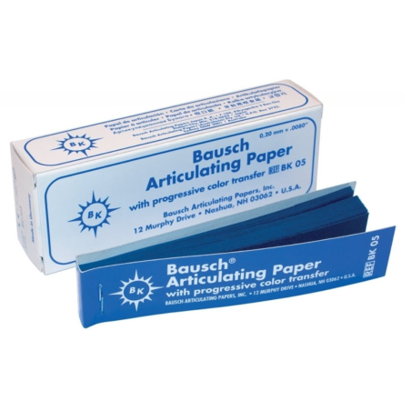 HARTIE DE ARTICULATIE 200 MICRONI ALBASTRA CARNET X 300buc