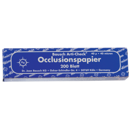 HARTIE DE ARTICULATIE 40 MICRONI ALBASTRA CARNET X 200buc