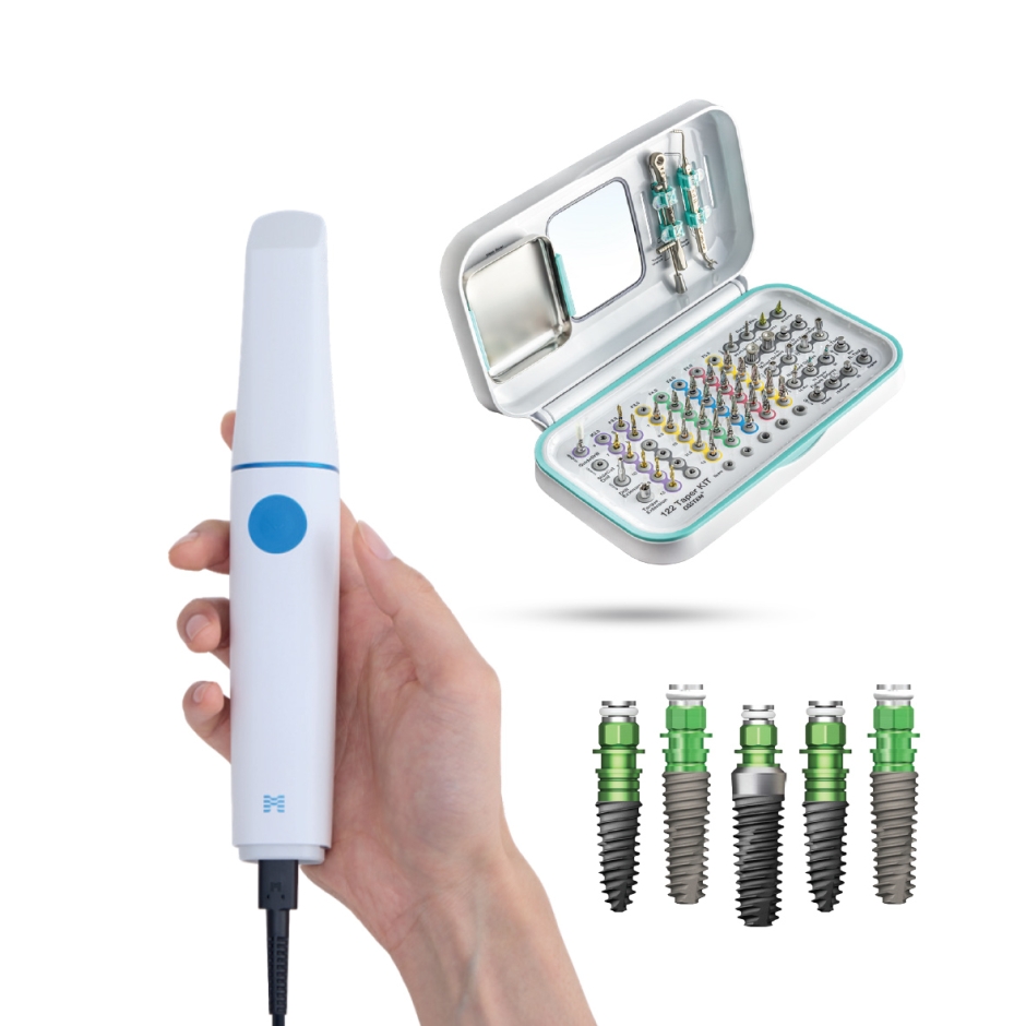 Scanner Intraoral Medit i900 Clasic + 20 implanturi SA + Taper Kit Osstem