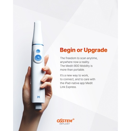 Scanner Intraoral Medit i900M Wireless + 300 Implanturi SOI + 3x TAPER KIT