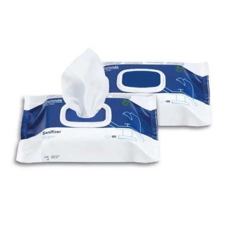 SERVETELE DEZINFECTANTE SANIFIZER FLOWPACK EURONDA 100buc