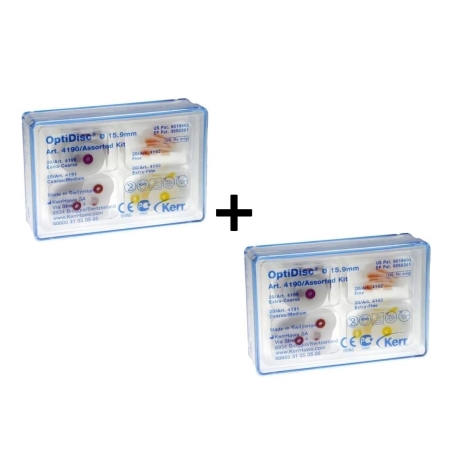 Pachet OptiDisc Assorted Kit 15.9 mm (80 bucati) 1+1