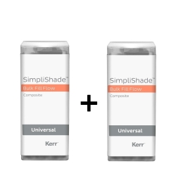Pachet SimpliShade Bulk Fill Flow 20 Monodoze 1+1