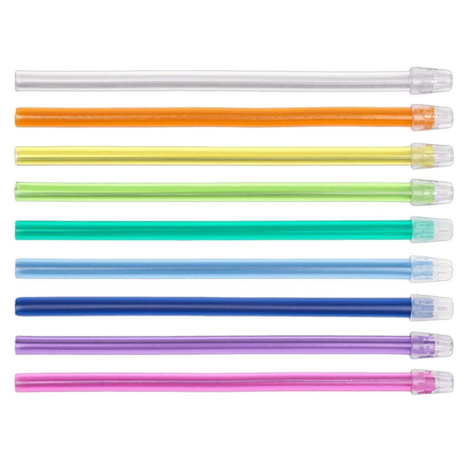 ASPIRATOARE SALIVA FUXIA 100buc BLUETECH