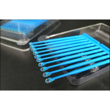 MICROAPLICATOARE CU VARF ADEZIV - 50 buc/set