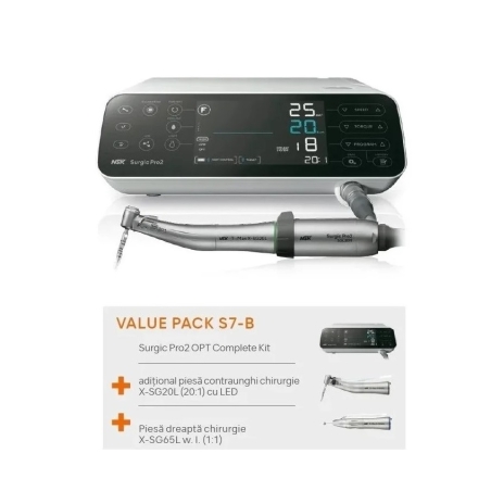 Pachet Fiziodispenser Nsk Surgic Pro 2 Optic - Value Pack S7-B