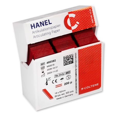 HARTIE ARTICULATIE STRIPS ROSIE 200micr 18 x 50mm