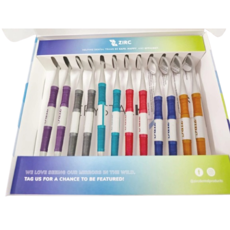 OGLINZI DENTARE CRYSTAL HD SOFT metalizat asortate 12 buc/ cut