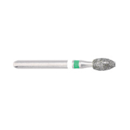 FREZA TURBINA ZIRCONIU MINGE RUGBY DIAMANTATA VERDE - 014