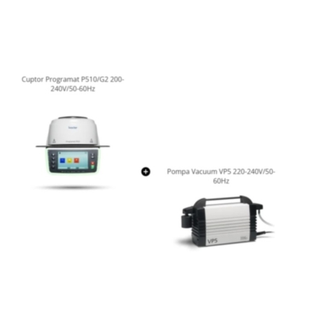 Pachet Cuptor Programat P510 G2 + Pompa Vacuum VP5