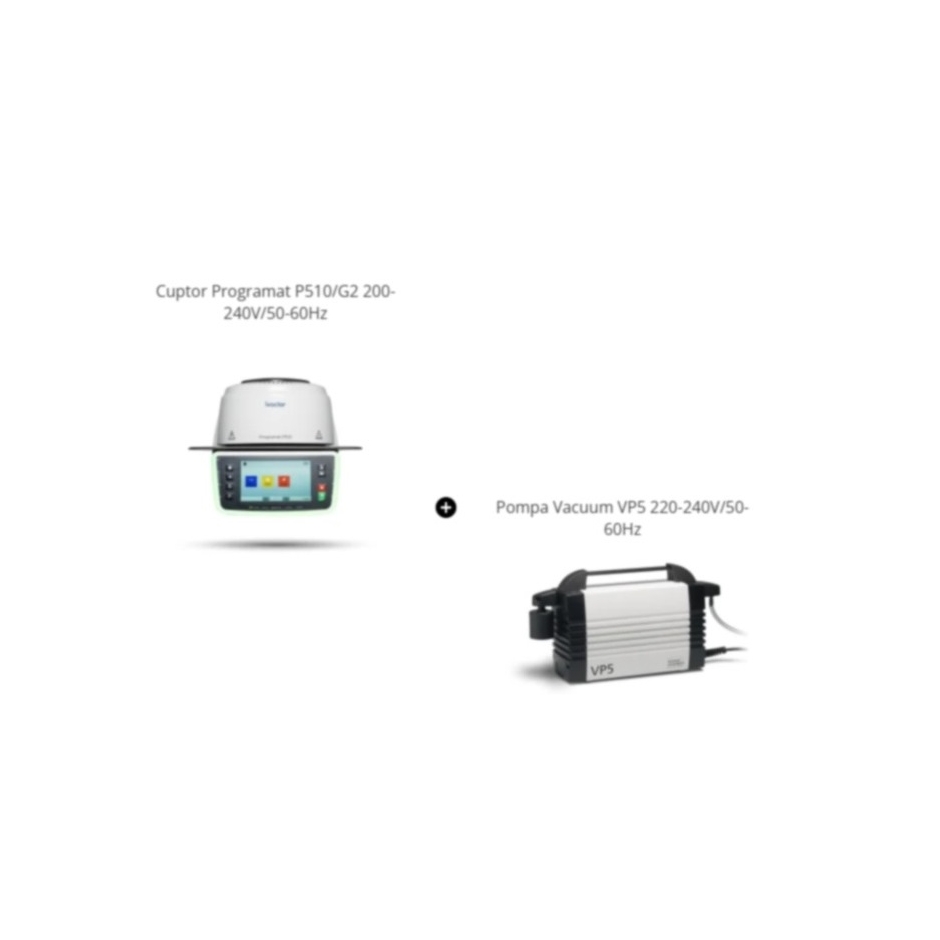 Pachet Cuptor Programat P510 G2 + Pompa Vacuum VP5