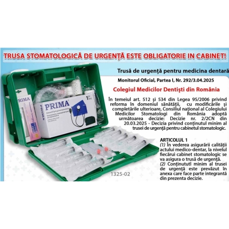Trusa de urgenta Stomatologica