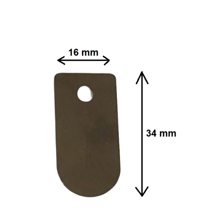 Valva aer in-out pentru compresor (34 x 16 mm)