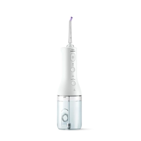 Dus bucal portabil Philips Sonicare Power Flosser 3000 - alb