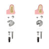 SURUB TENTING OSTEOSINTEZA D2.1x10mm TS2  SBS2010I