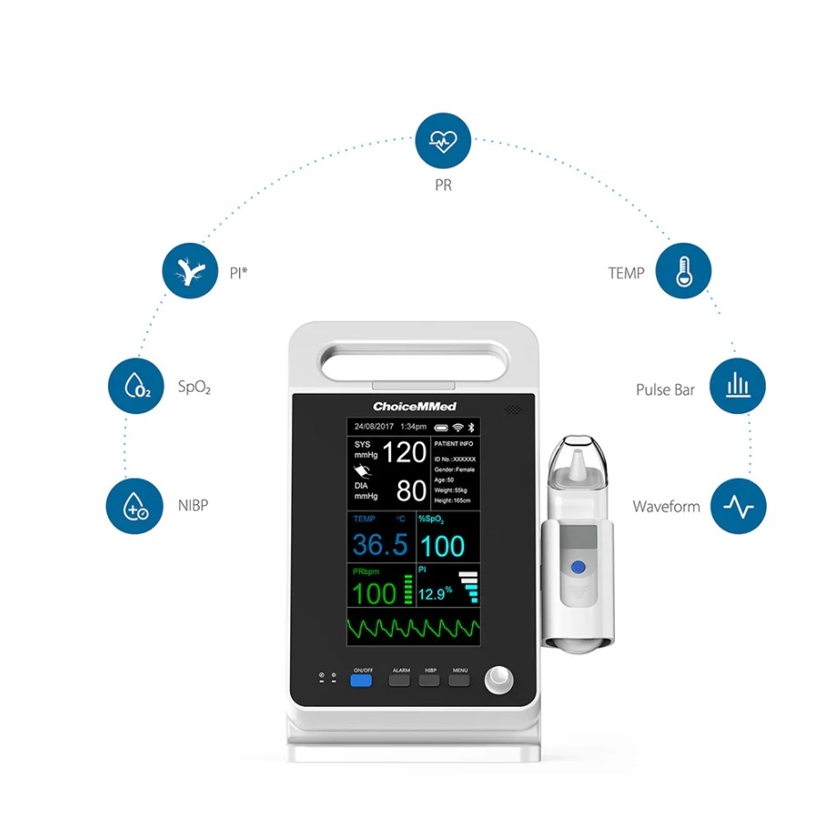 Monitor functii vitale MD2000C detalii