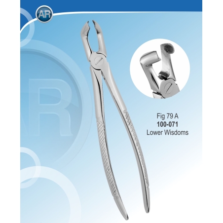 CLESTE EXTRACTIE MOLAR DE MINTE INFERIOR 100-071