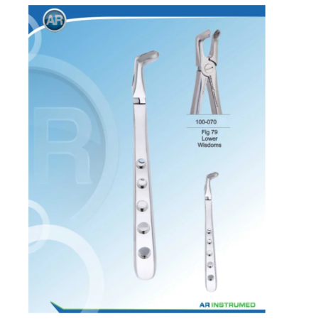 CLESTE EXTRACTIE MOLAR DE MINTE INFERIOR