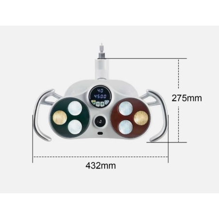 Lampa scialitica pentru unit cu camera digitala HD integrata + Monitor 24 inch touch screen + Brat prindere