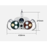 Lampa scialitica pentru unit cu camera digitala HD integrata + Monitor 24 inch touch screen + Brat prindere