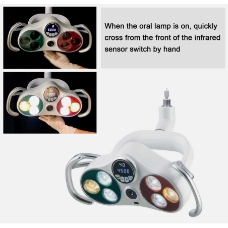 Lampa scialitica pentru unit cu camera digitala HD integrata + Monitor 24 inch touch screen + Brat prindere