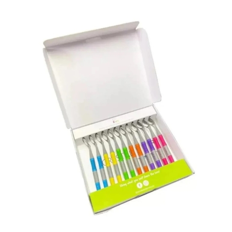 OGLINZI DENTARE CRYSTAL HD  maner soft ASS nr.5 12 buc/ cut