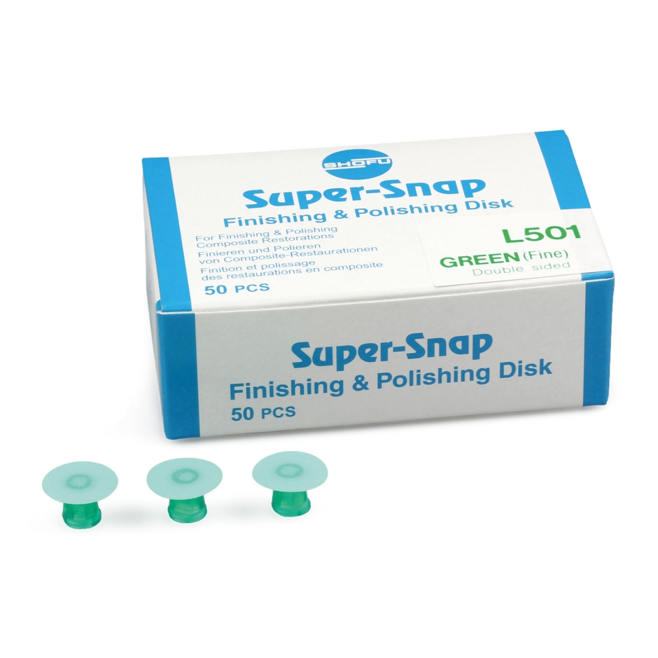 DISCURI FINISARE SUPER SNAP VERDE 50buc