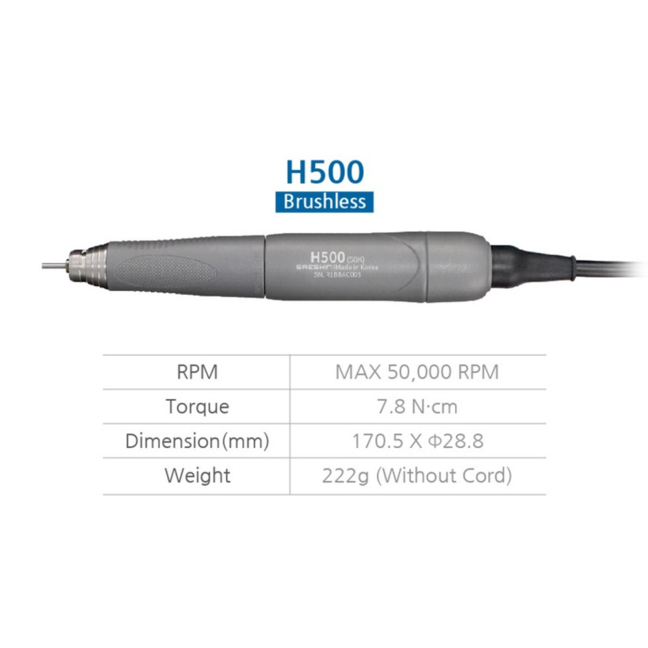 Piesa de mana pentru micromotor inductie Saeshin - H500