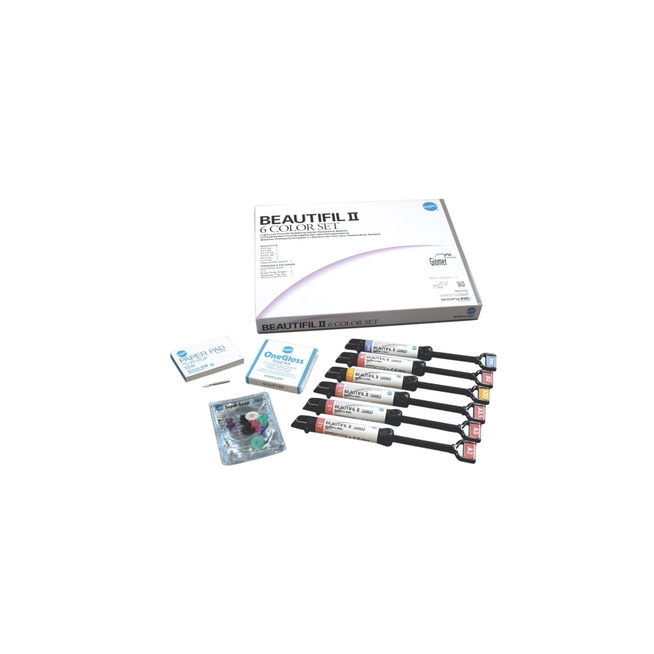 BEAUTIFIL II 6 COLOR VALUE SET
