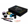 ARMA RESIN STAIN & GLAZE GUM KIT (10 Colour+ 2 Glaze)
