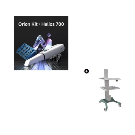 Scaner intraoral fara fir Helios 700 / Orion Kit + Cart mobil pentru scaner cu 2 polite si priza