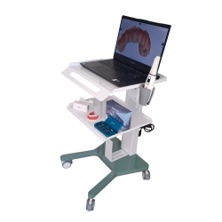 Scaner intraoral fara fir Helios 700 / Orion Kit + Cart mobil pentru scaner cu 2 polite si priza